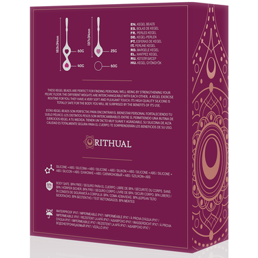 Kit di Allenamento Pavimento Pelvico Deva Rithual con Palline Silicone